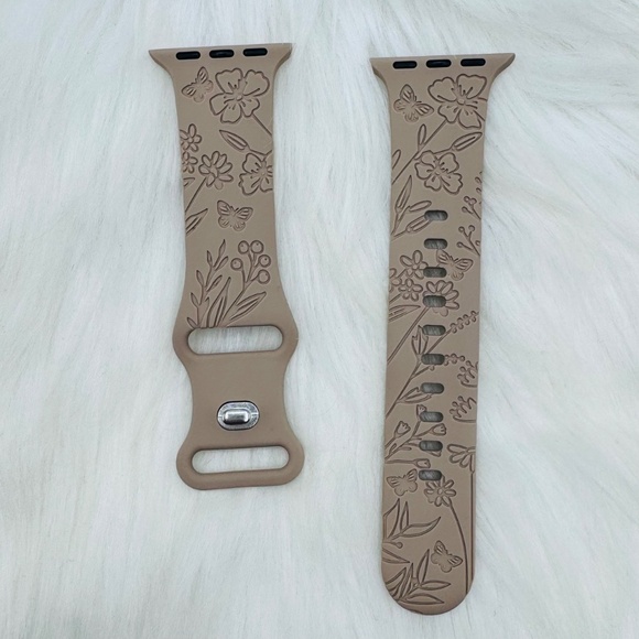 New Tan Khaki Watch Band For Apple Watch Series  38mm / 40mm / 41mm - Picture 5 of 5